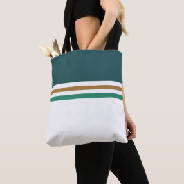 Bolsa Tote TendênciaY listras minimalistas modernas