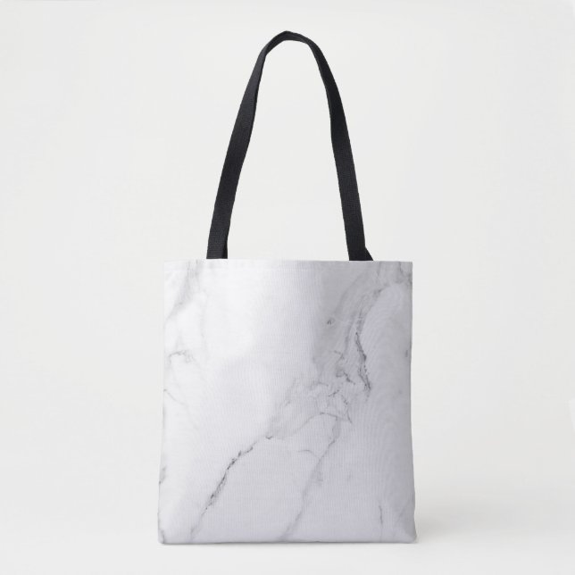 Bolsa Tote Tendy Elegant Marble Na moda e Moderno (Frente)