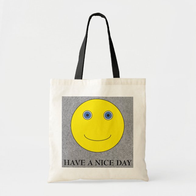 Bolsa Tote Tenha um bom dia (Frente)