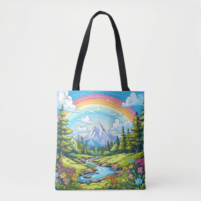 Bolsa Tote Tenha Um Dia Delicioso (Frente)