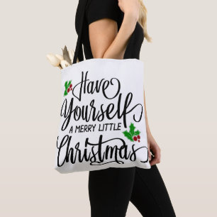 Bolsa Tote Tenha uma Feliz de Natal