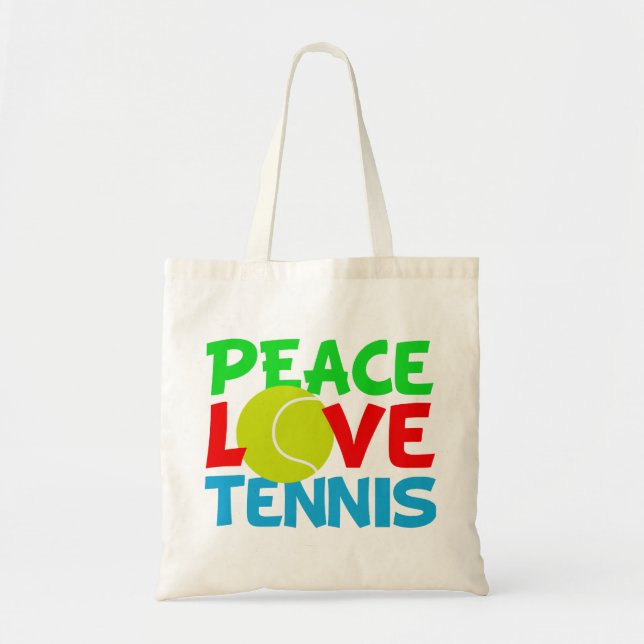 Bolsa Tote Tênis de Paz e Amor (Frente)