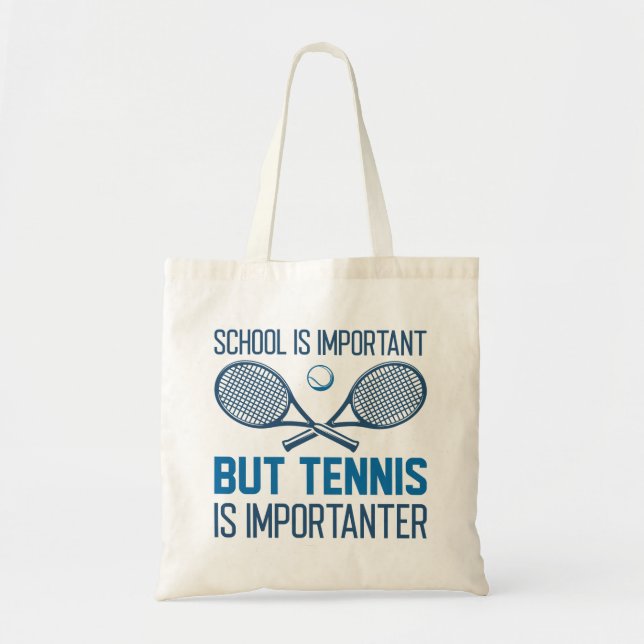 Bolsa Tote Tênis é importante (Frente)