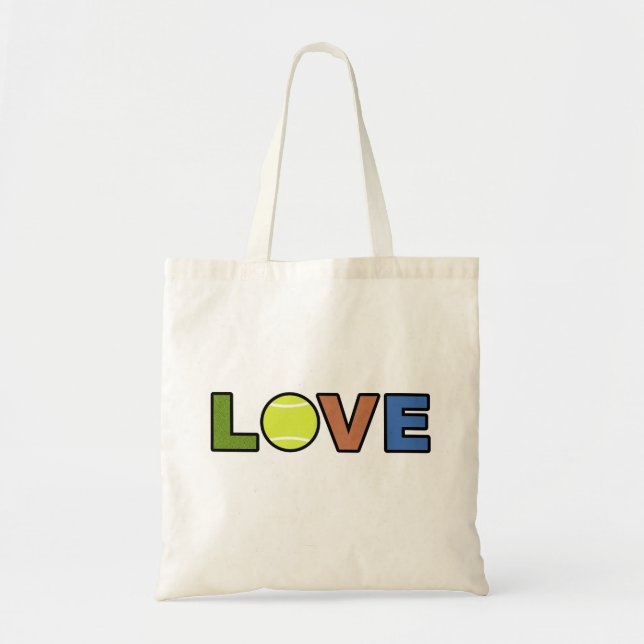 Bolsa Tote Tennis Love (Frente)