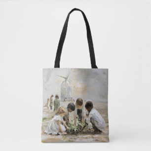 Bolsa Tote Tensão Amanhã: Crianças na Sacola do Jardim