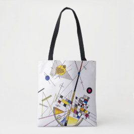 Bolsa Tote Tensão Delicada #85 -  Arte de Wassily Kandinsky