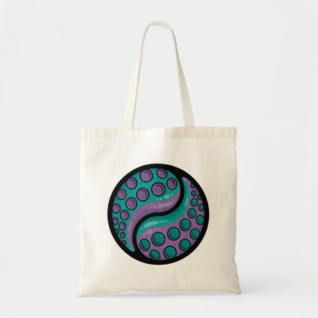 Bolsa Tote Tentacle Yin Yang (Frente)