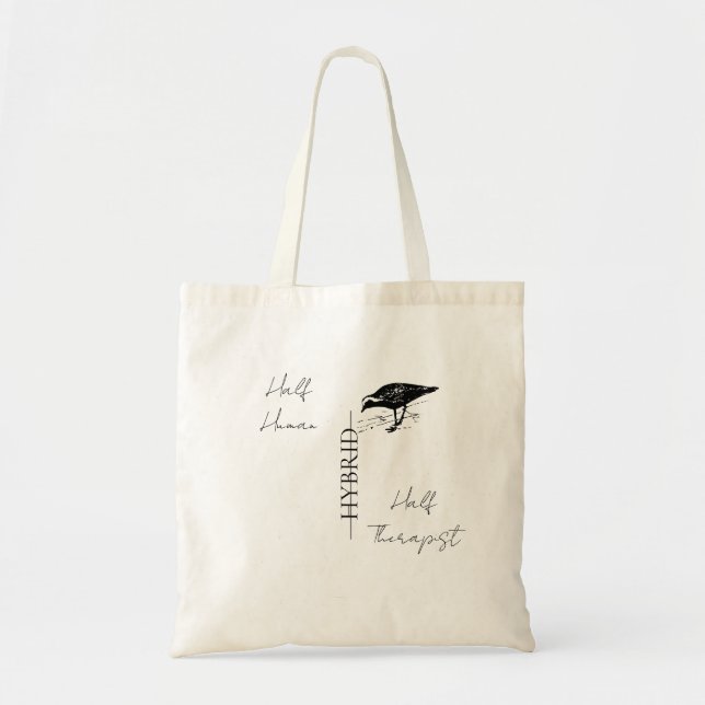 BOLSA TOTE TERAPEUTA HÍBRIDO & HUMANO (Frente)