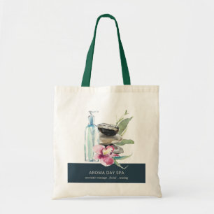 BOLSA TOTE TERAPÊUTICA DE MASSAGEM SPA DE WATERCOLOR DE MARIN