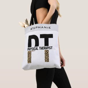 Bolsa Tote Terapêutica Física de PT Personalizada Cheetah I