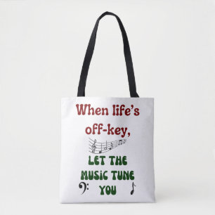 Bolsa Tote Terapêutica Musical:
