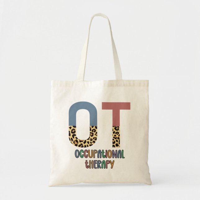 Bolsa Tote Terapêutica Ocupacional Para Presentes De OT Futur (Frente)