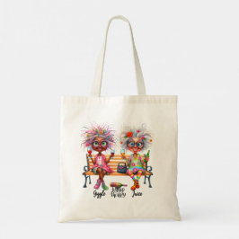 Bolsa Tote Terapia das Mulheres de Vinho Quirky Tote Bag