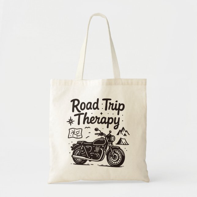 Bolsa Tote Terapia de Viagem  (Frente)