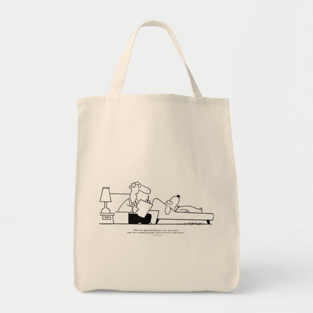 Bolsa Tote Terapia do cão (Frente)