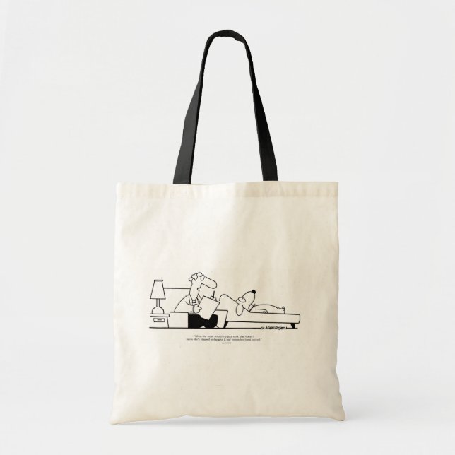 Bolsa Tote Terapia do cão (Frente)