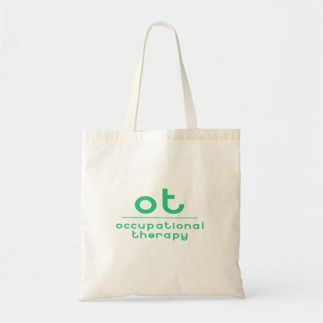 Bolsa Tote Terapia ocupacional de OT (Frente)