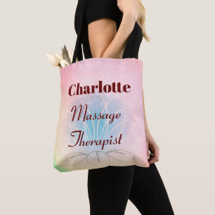 Bolsa Tote Terapista personalizado para massagem 