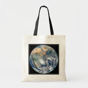 Bolsa Tote Terra cheio Mostrando O Hemisfério Leste.