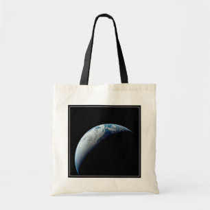 Bolsa Tote Terra Crescente Tirada Da Missão Apollo 4.
