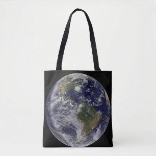 Bolsa Tote Terra De cheio Com O Furacão Irene Na Costa Leste.