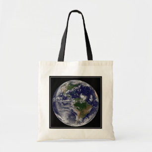 Bolsa Tote Terra De cheio Com Tempestades Tropicais No Atlânt