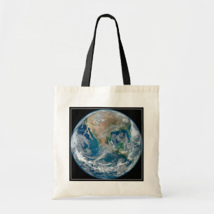 Bolsa Tote Terra De cheio Mostrando A América Do Norte E O Mé