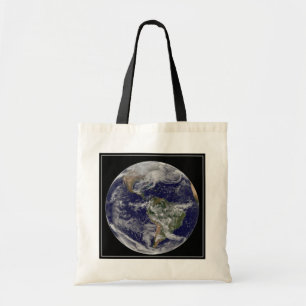 Bolsa Tote Terra De cheio Mostrando Uma Tempestade De Inverno