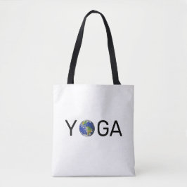 Bolsa Tote Terra de yoga moderno e moderno
