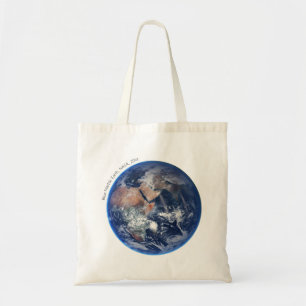 Bolsa Tote Terra Marble Azul, Foto por Satélite 2014