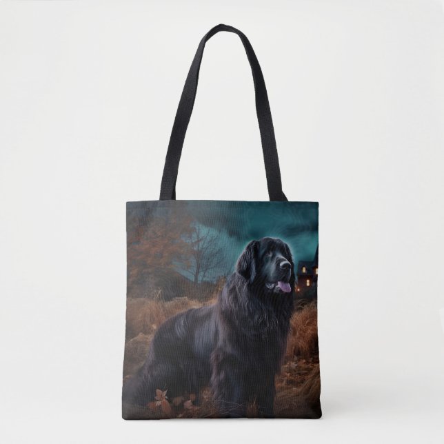 Bolsa Tote Terra Nova - Assustador do Halloween (Frente)