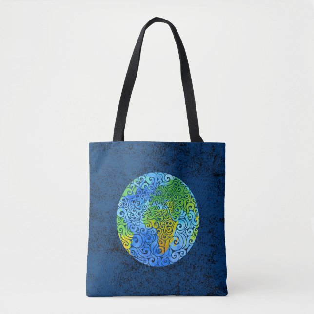 Bolsa Tote Terra suave (Frente)
