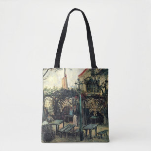 Bolsa Tote Terraço de um Café, Montmartre por Vincent van Gog