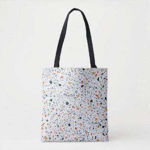 Bolsa Tote Terrazzo floor marble seamless hand crafted patter