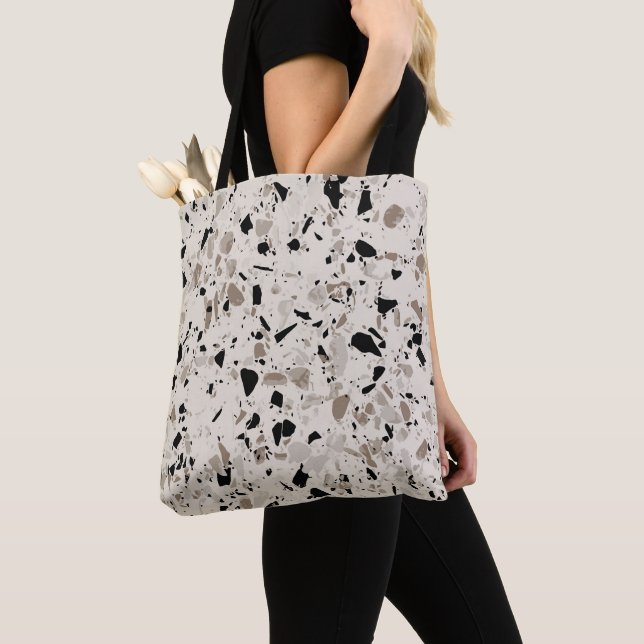 Bolsa Tote Terrazzo Pattern (Close Up)