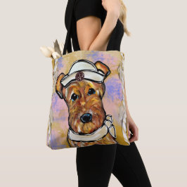 BOLSA TOTE TERRIER AIREDALE  