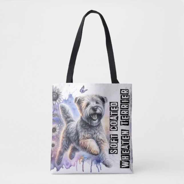 Bolsa Tote Terrier com revestimento suave (Frente)