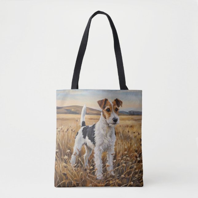 Bolsa Tote Terrier de Raposa (Frente)