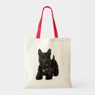 Bolsa Tote Terrier escocês e Arco