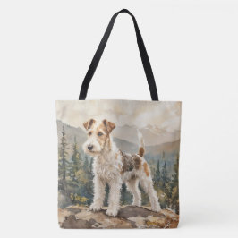 Bolsa Tote Terrier Fox de Pelo Duro