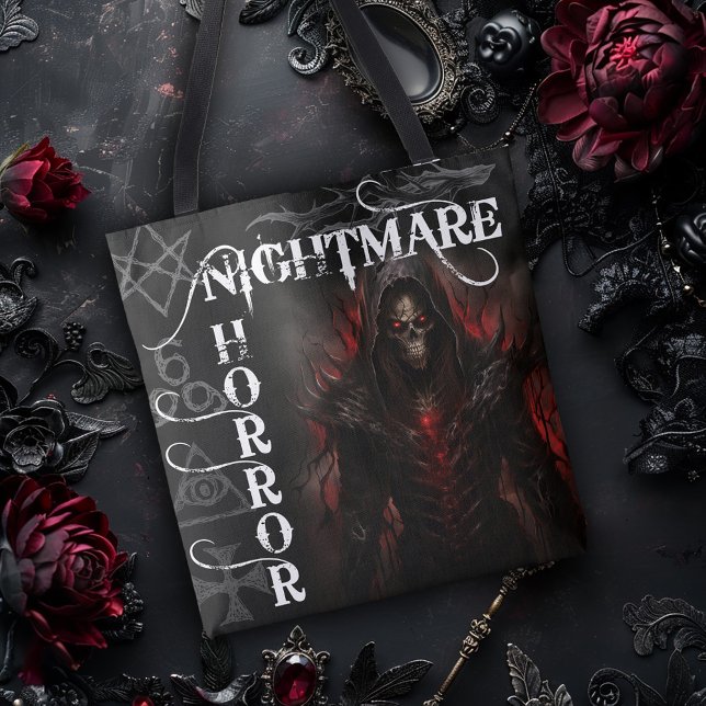 Bolsa Tote Terror Pesadelo Gótico (Criador carregado)