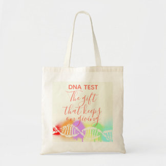 Bolsa Tote Teste de DNA de Genealogia Divertido - O Presente 
