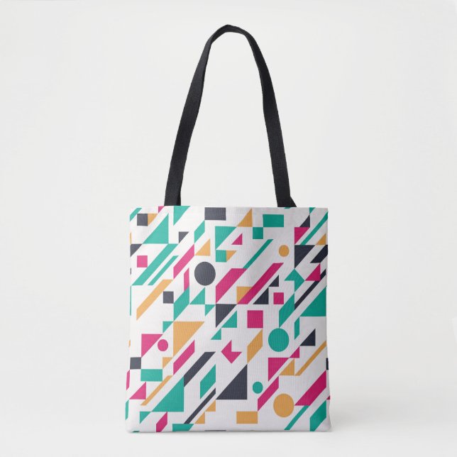 Bolsa Tote Teste padrão abstrato 3 (Frente)