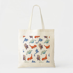 Bolsa Tote Teste padrão bonito do dinossauro dos miúdos