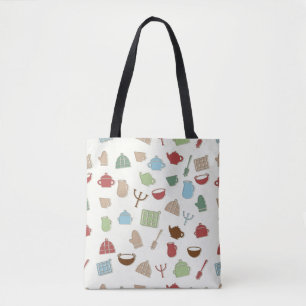 Bolsa Tote Teste padrão da cozinha