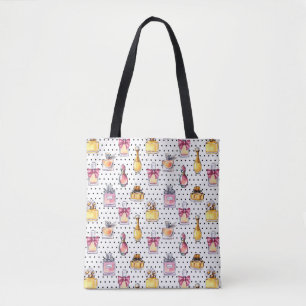 Bolsa Tote Teste padrão da garrafa de Parfum