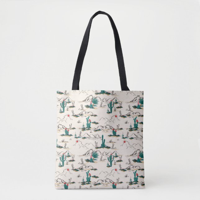 Bolsa Tote Teste padrão de florescência dos Succulents (Frente)