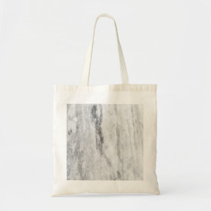 Bolsa Tote Teste padrão de mármore branco e cinzento da