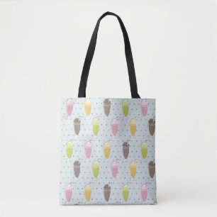 Bolsa Tote Teste padrão do batido