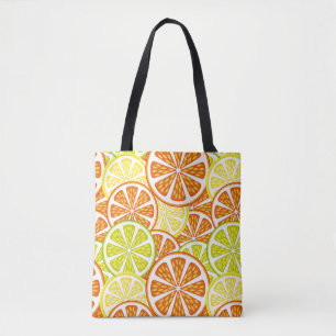 Bolsa Tote Teste padrão do citrino